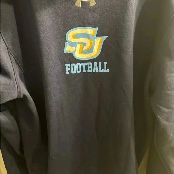 Under Armour loose Coldgear Southern University pullover hooded jacket size Med - Picture 2 of 11